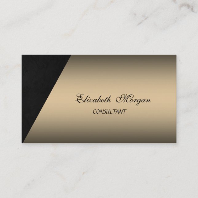Elegant Proffesional Modern Business Card (Front)