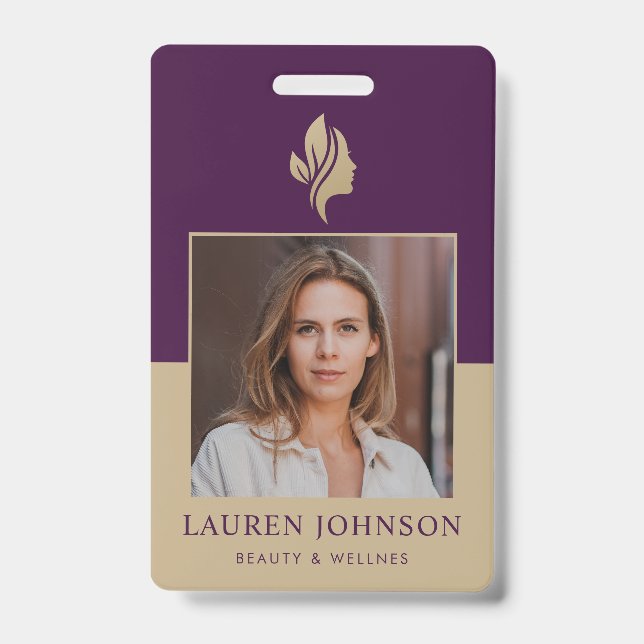 Elegant Promotional Items for your Business ID Badge (Front)