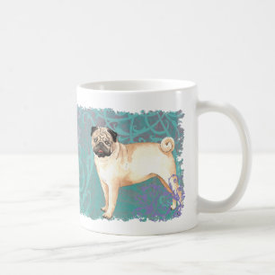 Elegant Pug Coffee Mug