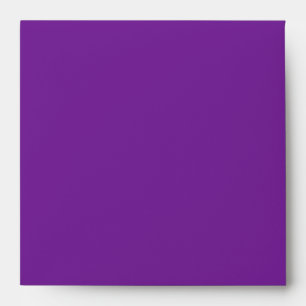Elegant Pure Purple Linen Envelopes
