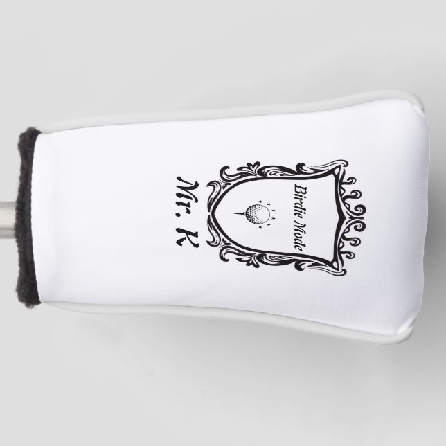 Elegant Pure swing Golf Head Cover gift 2026  (Front)