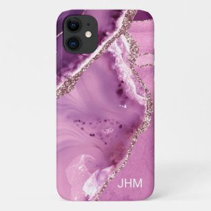 Elegant Purple Agate Case-Mate iPhone Case