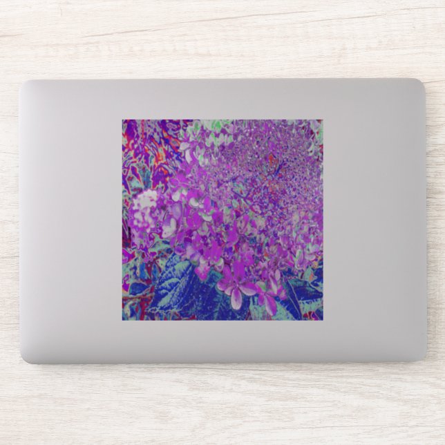 Elegant Purple and Blue Limelight Hydrangea (Computer)