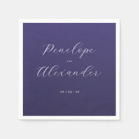 Elegant Purple Calligraphy