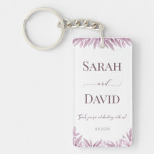 Elegant Purple Eucalyptus Wedding Gift
