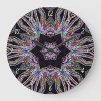 Elegant Purple Faux Gemstone Design
