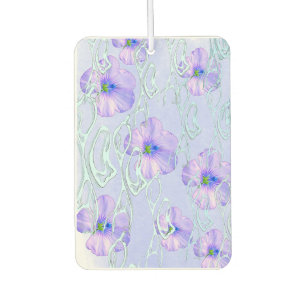 Elegant Purple Floral Phone Case – Botanical Art D Car Air Freshener