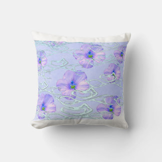 Elegant Purple Floral Phone Case – Botanical Art D Cushion