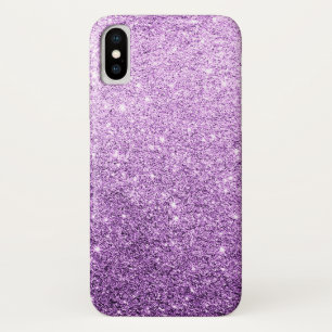 Elegant Purple Glitter Luxury Case-Mate iPhone Case