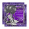 Elegant Purple High Heels Birthday Party