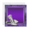 Elegant Purple High Heels Birthday Party