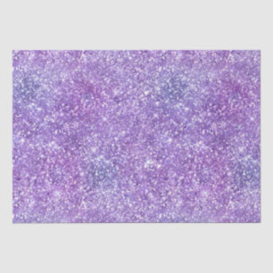 Elegant Purple Iridescent Gradient Glitter Tissue Paper
