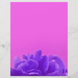Elegant Purple Raspberry Floral