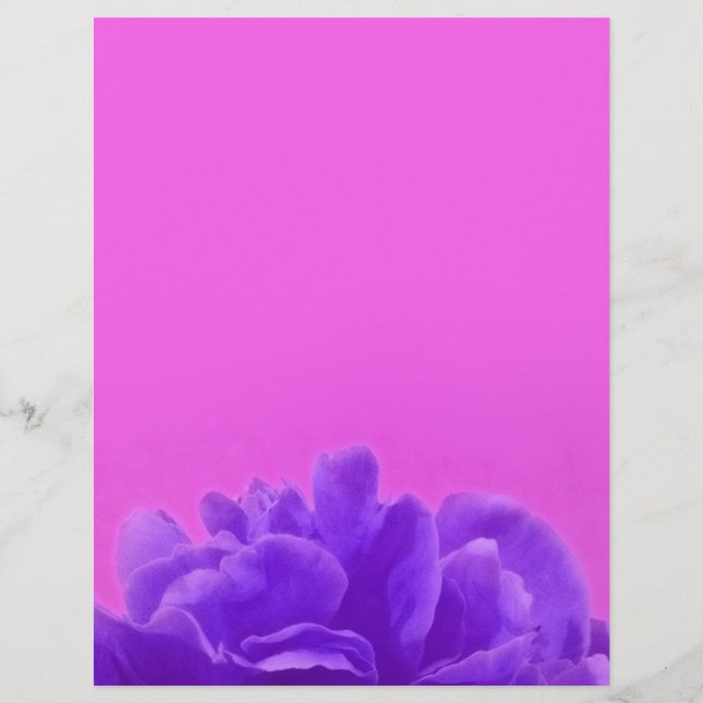 Elegant Purple Raspberry Floral (Front)