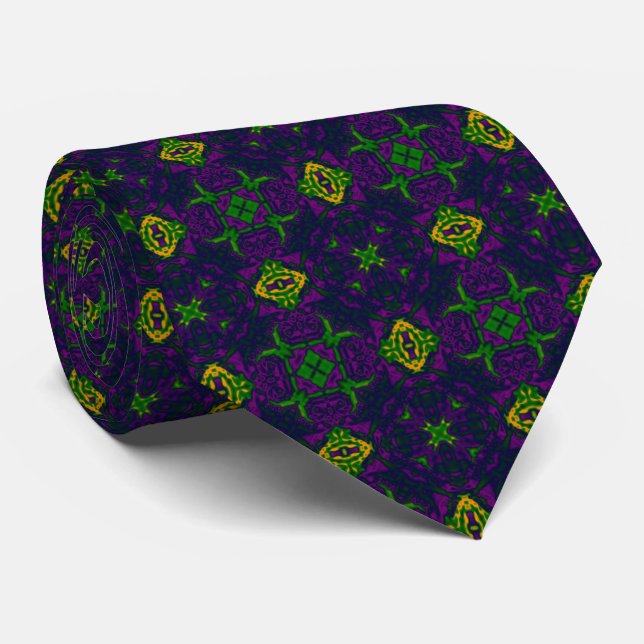 Elegant Purple Tie (Rolled)