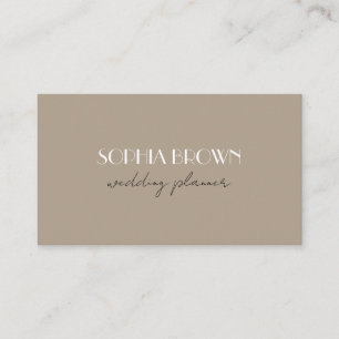 Elegant QR Code Card Social Sand