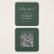 Elegant QR Code Wedding Response RSVP Card