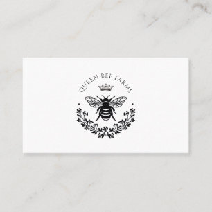 Elegant Queen Bee Business Card