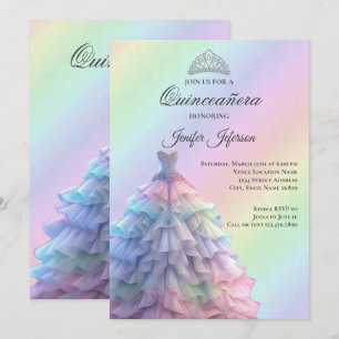 Elegant Quinceanera Invitation