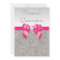 Elegant Quinceañera Silver Sequins Hot Pink Bow