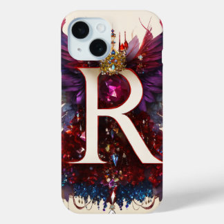 "Elegant R Logo Design - iPhone/iPad Case" iPhone 15 Case