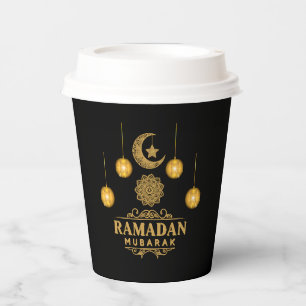 Elegant Ramadan Nights- Eid Mubarak 2026 Holiday Paper Cups
