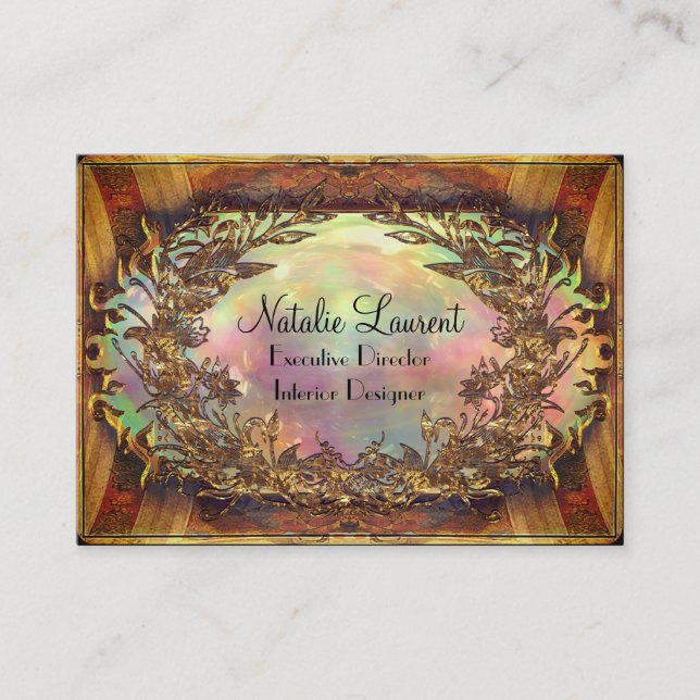 Elegant Raphlitz IV Professional   Business Card (Front)