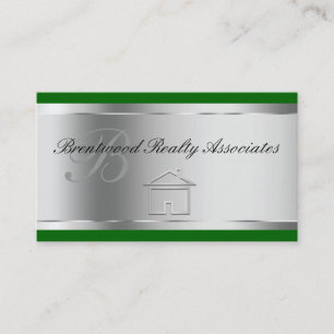Elegant Real Estate Business Cards