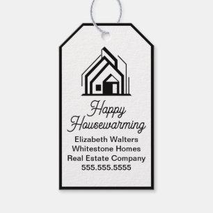 Elegant Real Estate Company Customised Realtor Gift Tags