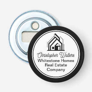Elegant Real Estate Company Customized Realtor Bottle Opener