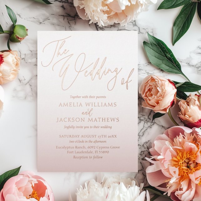 Elegant Real Gold Blush Pink Wedding (Creator Uploaded)