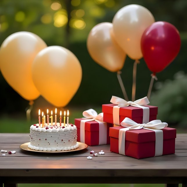 Elegant Red Colour 870E08 Wrapping Paper  (Elegant Red Wrapping Paper. ai gen.)