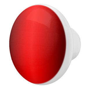 Elegant Red Gradient   Ceramic Knob