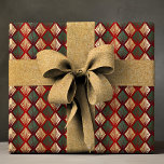 Elegant Red Green Gold Art Deco Luxury Pattern Wrapping Paper<br><div class="desc">Elegant Red Green Gold Art Deco Luxury Pattern Wrapping Paper Gift Wrap features an elegant red,  green and gold art deco pattern. Perfect for gift wrapping for Christmas,  birthdays,  holidays and more. Created by Evco Studio www.zazzle.com/store/evcostudio</div>