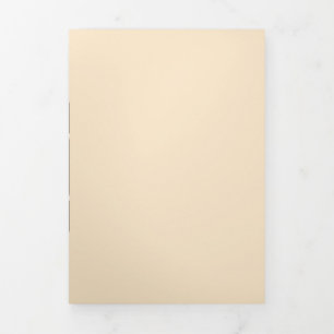 Elegant, refined, sleek & minimalist Tri-Fold card