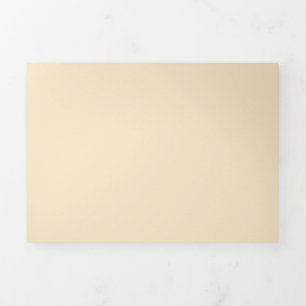 Elegant, refined, sleek & minimalist Tri-Fold holiday card