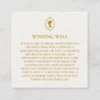 Elegant Regency Era Blue and Gold Bridal Shower