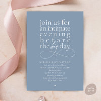 Elegant Rehearsal Dinner Intimate Evening