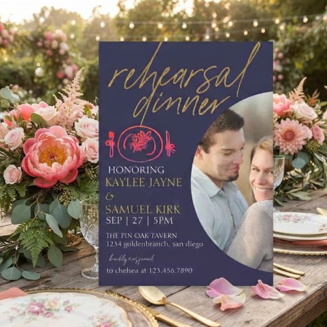 Elegant Rehearsal Dinner Invitation (Creator Uploaded)