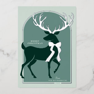 Elegant Reindeer Silver