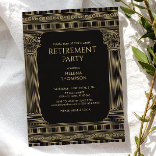 Elegant Retirement Party Invitation