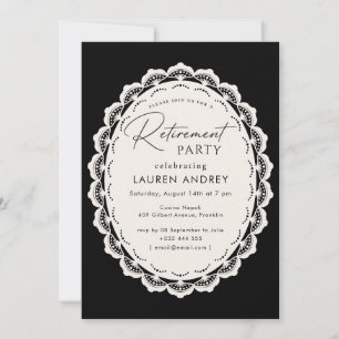 Elegant Retirement Party Invitation