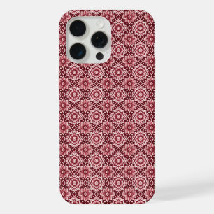 Elegant Retro Boho Floral Pattern iPhone 15 Pro Max Case