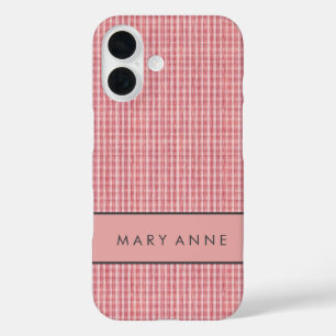 Elegant Retro Checkered Case