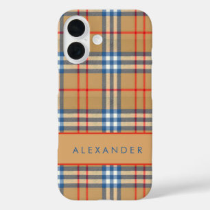 Elegant Retro Chequered Case