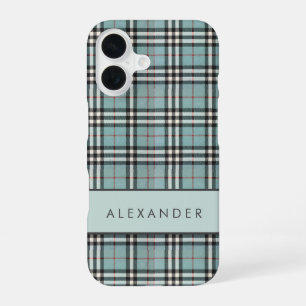 Elegant Retro Chequered iPhone 16 Case