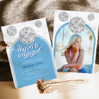 Elegant Retro Disco Groove Bridal Shower photo