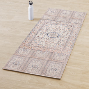 Elegant Retro Modern Vintage Persian Yoga Mat