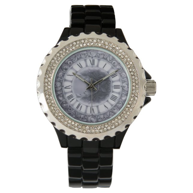 Elegant Rhinestone Watch (Front)
