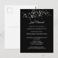 Elegant Rhinestones Wedding Reception Eloped